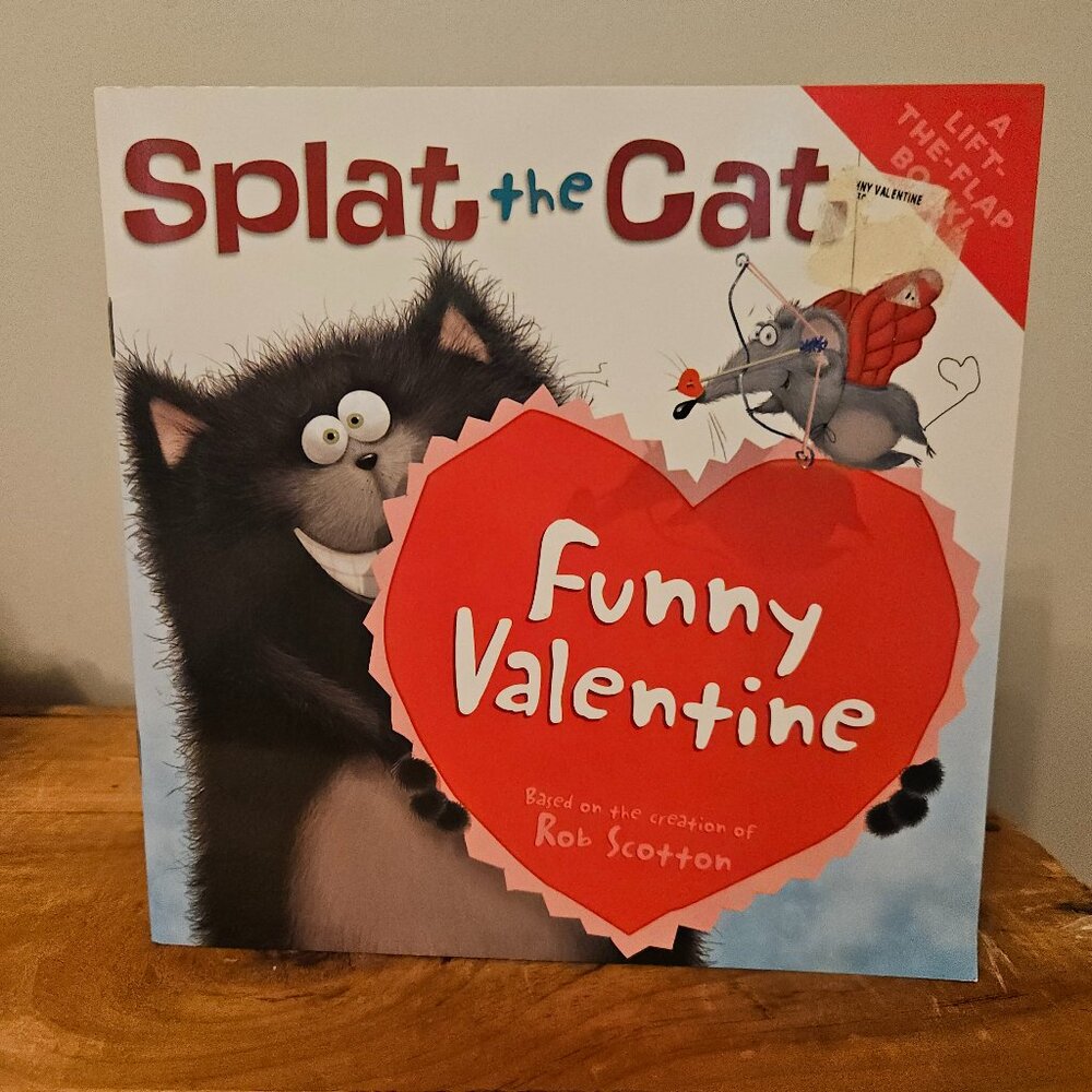 Splat the Cat Funny Valentine Paperback Book